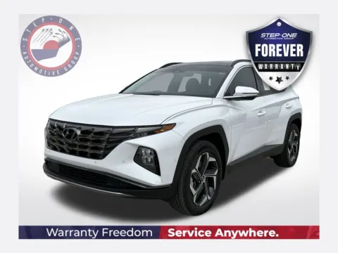 White 2024 Hyundai Tucson Hybrid Limited for sale in Pensacola, FL