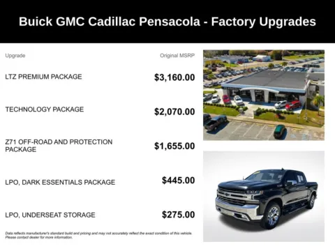 More photos of 2021 Chevrolet Silverado 1500 LTZ at Step One Cadillac Buick GMC Pensacola, FL