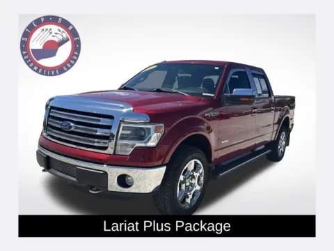 Red 2013 Ford F-150 Lariat for sale in Pensacola, FL