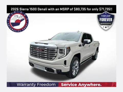 White 2026 GMC Sierra 1500 Denali for sale in Pensacola, FL