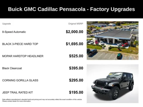 More photos of 2022 Jeep Wrangler Unlimited Rubicon at Step One Cadillac Buick GMC Pensacola, FL