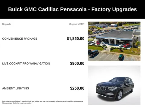 More photos of 2021 BMW X3 sDrive30i at Step One Cadillac Buick GMC Pensacola, FL
