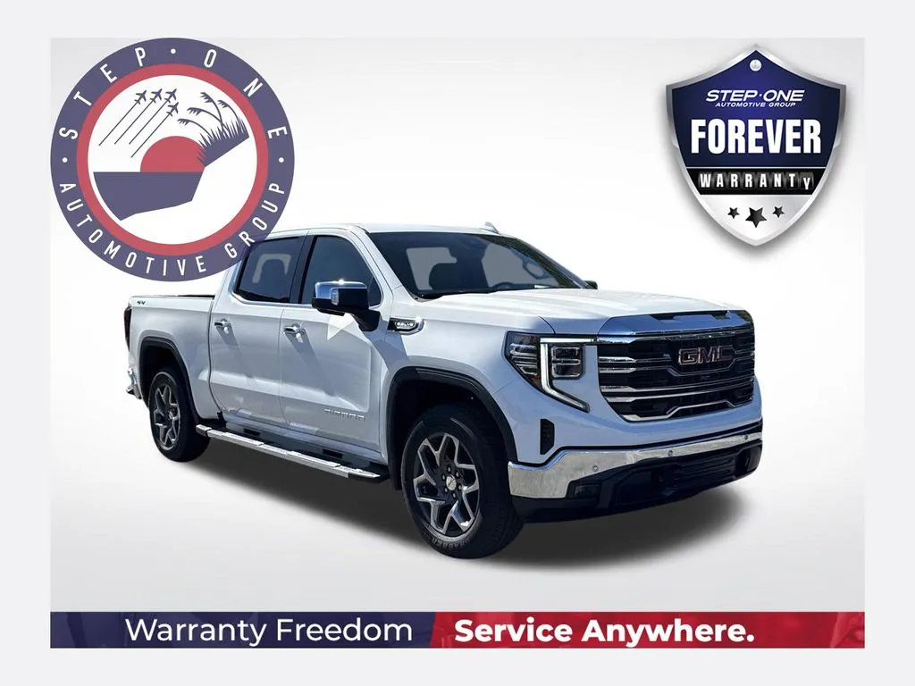 White 2026 GMC Sierra 1500 SLT for sale in Pensacola, FL