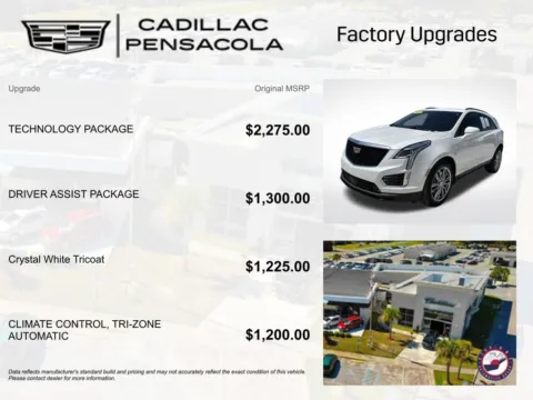 Another view of 2023 Cadillac XT5 Sport for sale in Pensacola, FL at Step One Cadillac Buick GMC Pensacola