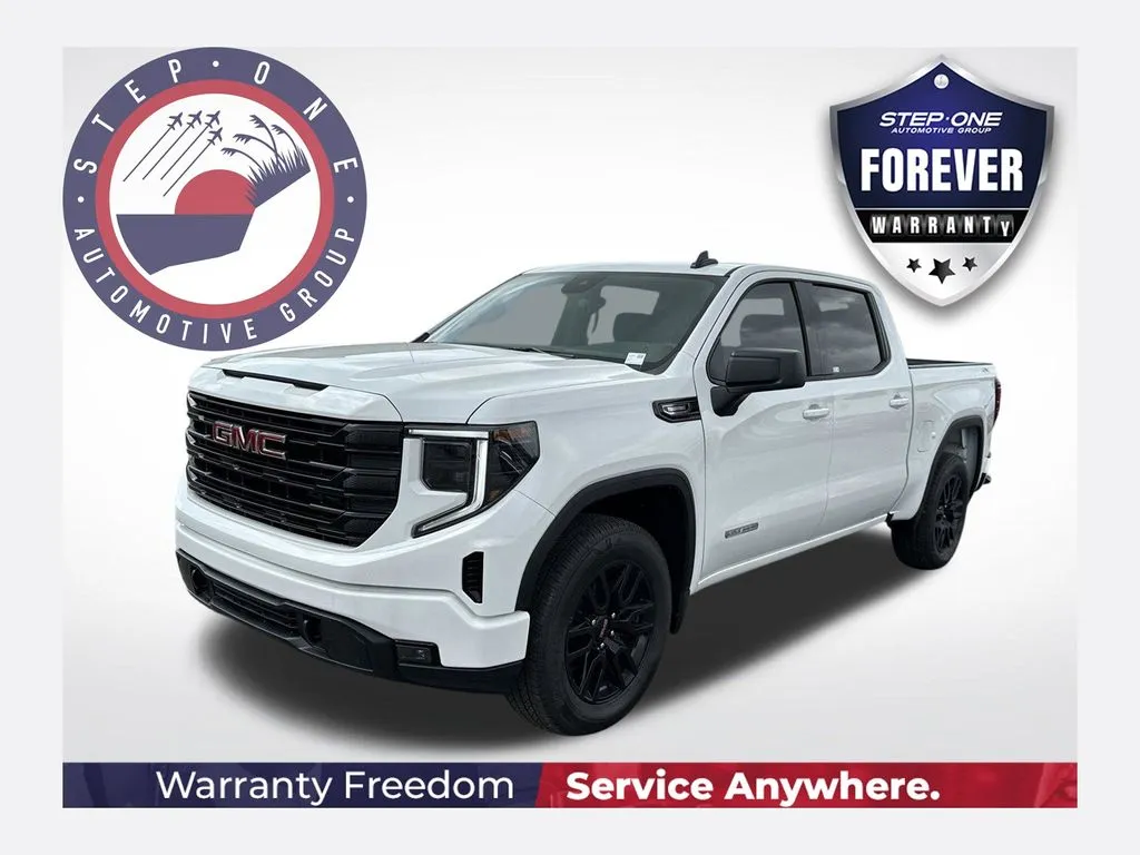 White 2026 GMC Sierra 1500 Elevation for sale in Pensacola, FL