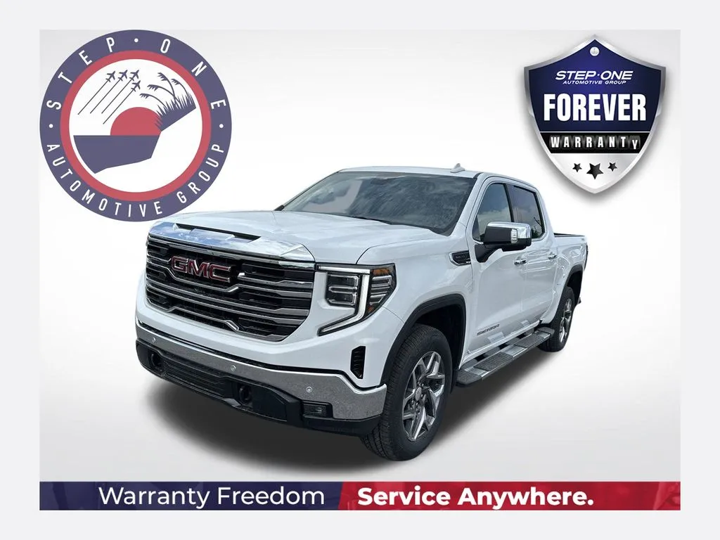 White 2026 GMC Sierra 1500 SLT for sale in Pensacola, FL