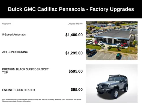 More photos of 2017 Jeep Wrangler Sport at Step One Cadillac Buick GMC Pensacola, FL