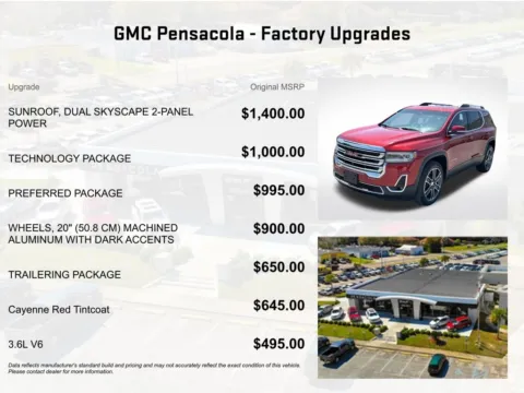 More photos of 2022 GMC Acadia SLT at Step One Cadillac Buick GMC Pensacola, FL