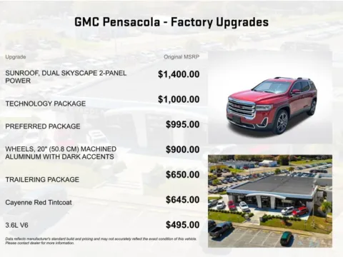 More photos of 2022 GMC Acadia SLT at Step One Cadillac Buick GMC Pensacola, FL