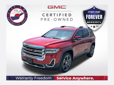 Red 2022 GMC Acadia SLT for sale in Pensacola, FL