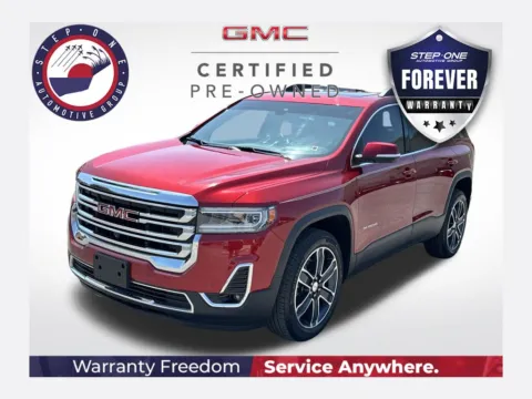 Red 2022 GMC Acadia SLT for sale in Pensacola, FL