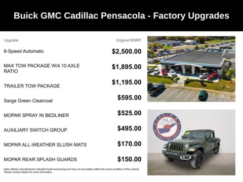 More photos of 2023 Jeep Gladiator Sport at Step One Cadillac Buick GMC Pensacola, FL