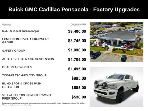 More photos of 2021 Ram 3500 Laramie Longhorn at Step One Cadillac Buick GMC Pensacola, FL