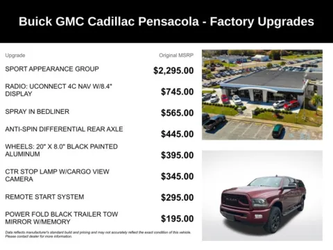 More photos of 2018 Ram 2500 Laramie at Step One Cadillac Buick GMC Pensacola, FL