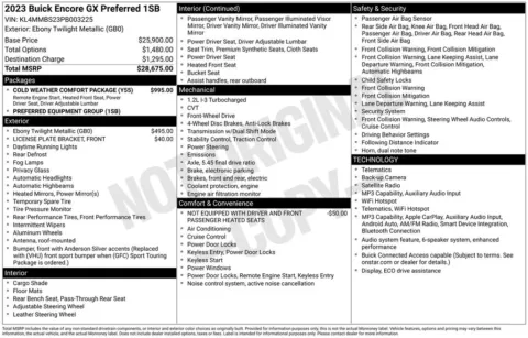 Photos of 2023 Buick Encore GX Preferred for sale in Pensacola, FL at Step One Cadillac Buick GMC Pensacola