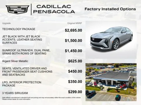 Another view of 2026 Cadillac CT5 Sport for sale in Pensacola, FL at Step One Cadillac Buick GMC Pensacola