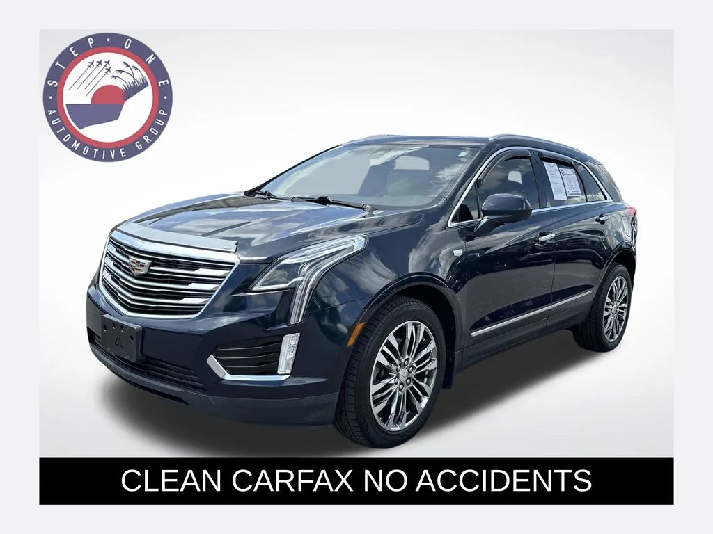 Blue 2017 Cadillac XT5 Premium Luxury for sale in Pensacola, FL