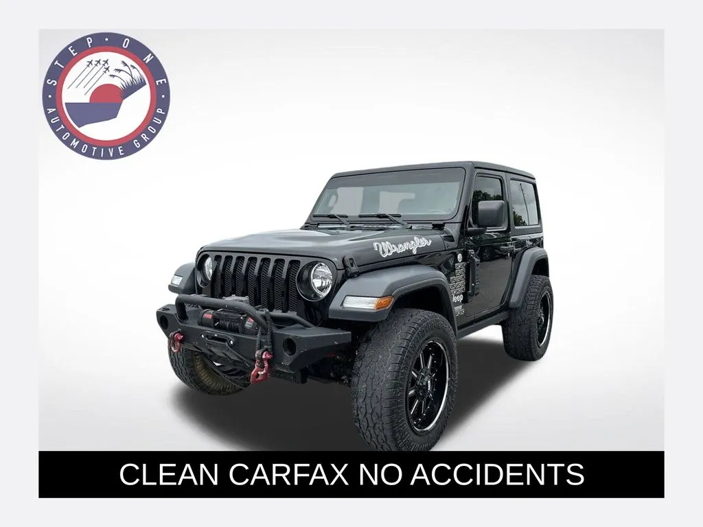 Black 2020 Jeep Wrangler Sport S for sale in Pensacola, FL