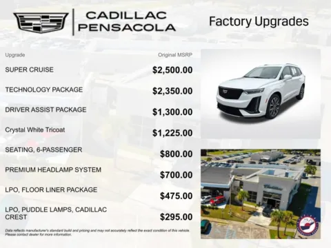 Another view of 2025 Cadillac XT6 Sport for sale in Pensacola, FL at Step One Cadillac Buick GMC Pensacola