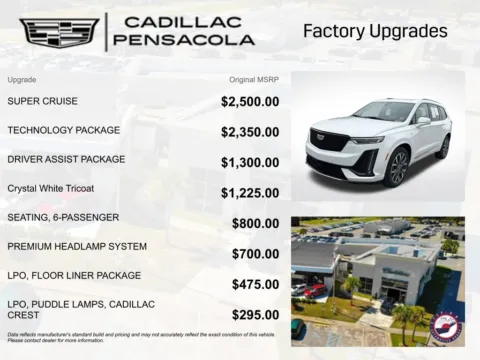 Another view of 2025 Cadillac XT6 Sport for sale in Pensacola, FL at Step One Cadillac Buick GMC Pensacola