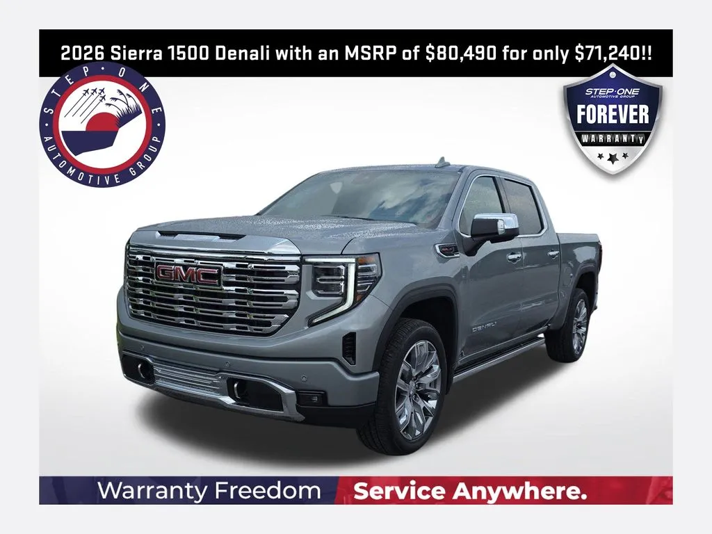 Gray 2026 GMC Sierra 1500 Denali for sale in Pensacola, FL
