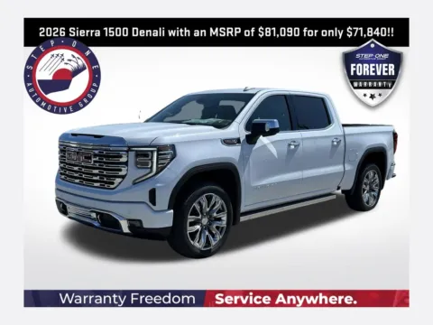 White 2026 GMC Sierra 1500 Denali for sale in Pensacola, FL