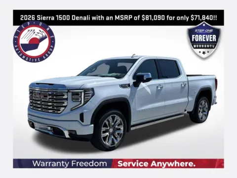 White 2026 GMC Sierra 1500 Denali for sale in Pensacola, FL