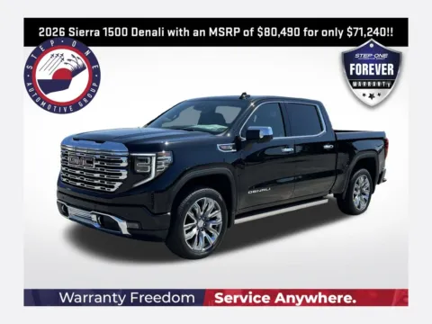 Black 2026 GMC Sierra 1500 Denali for sale in Pensacola, FL