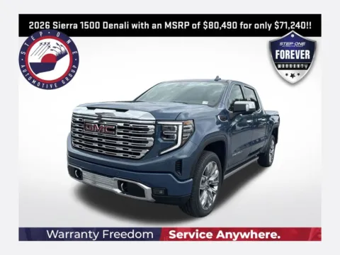 Blue 2026 GMC Sierra 1500 Denali for sale in Pensacola, FL