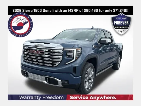 Blue 2026 GMC Sierra 1500 Denali for sale in Pensacola, FL