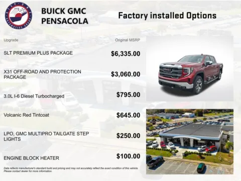 Another view of 2026 GMC Sierra 1500 SLT for sale in Pensacola, FL at Step One Cadillac Buick GMC Pensacola