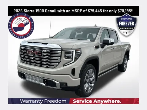 White 2026 GMC Sierra 1500 Denali for sale in Pensacola, FL