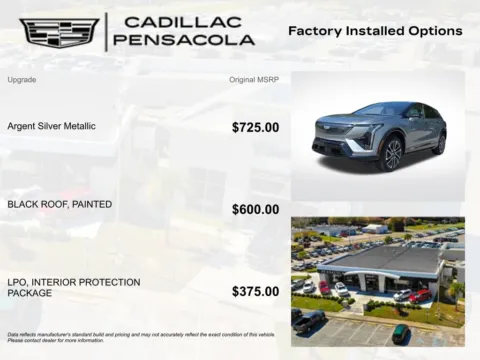 Another view of 2026 Cadillac OPTIQ Premium Sport for sale in Pensacola, FL at Step One Cadillac Buick GMC Pensacola