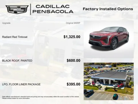 Another view of 2026 Cadillac OPTIQ Sport for sale in Pensacola, FL at Step One Cadillac Buick GMC Pensacola