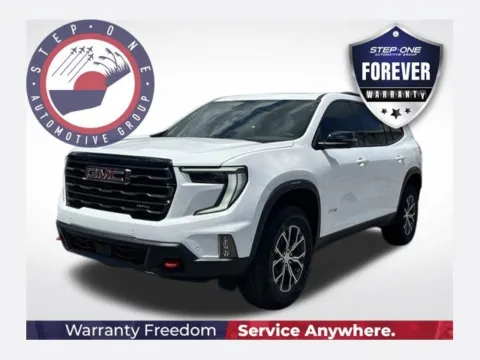 White 2026 GMC Acadia AT4 for sale in Pensacola, FL