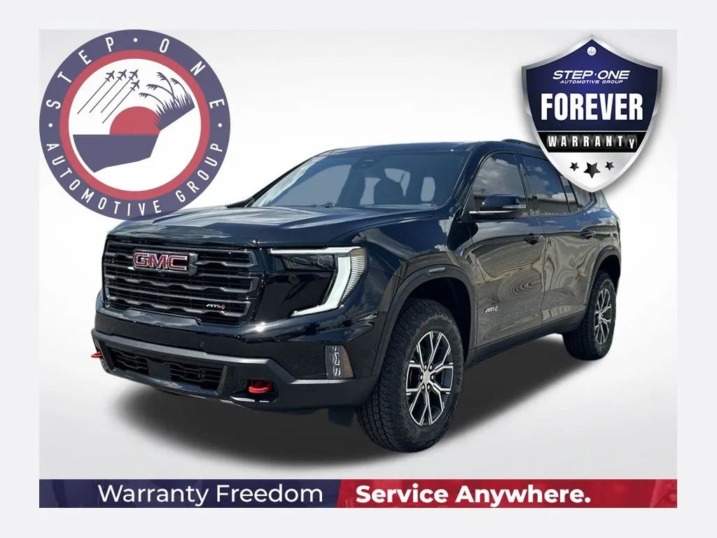 Black 2026 GMC Acadia AT4 for sale in Pensacola, FL
