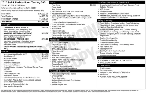 Gray 2026 Buick Envista Sport Touring for sale in Pensacola, FL