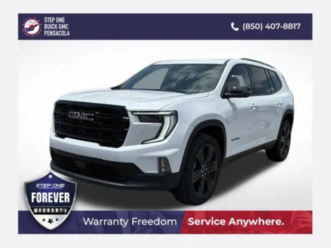 White 2026 GMC Acadia Elevation for sale in Pensacola, FL