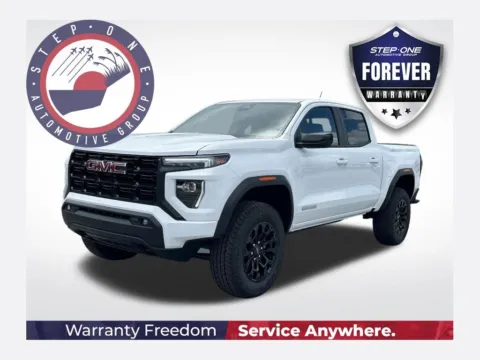 White 2026 GMC Canyon Elevation for sale in Pensacola, FL