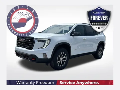 White 2026 GMC Acadia AT4 for sale in Pensacola, FL