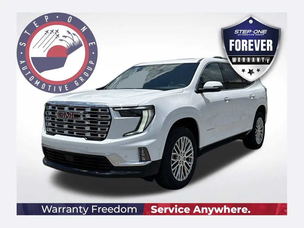 White 2026 GMC Acadia Denali for sale in Pensacola, FL