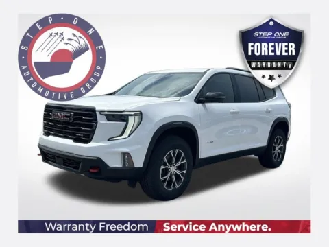 White 2026 GMC Acadia AT4 for sale in Pensacola, FL