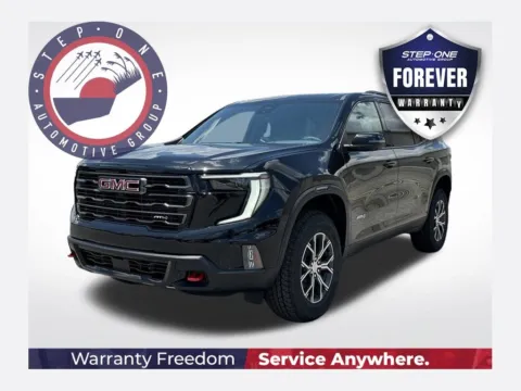 Black 2026 GMC Acadia AT4 for sale in Pensacola, FL