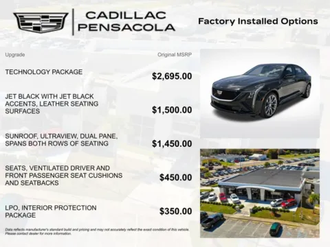 Another view of 2026 Cadillac CT5 Sport for sale in Pensacola, FL at Step One Cadillac Buick GMC Pensacola