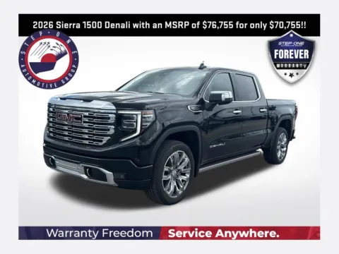 Black 2026 GMC Sierra 1500 Denali for sale in Pensacola, FL