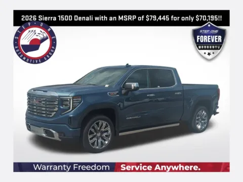 Blue 2026 GMC Sierra 1500 Denali for sale in Pensacola, FL