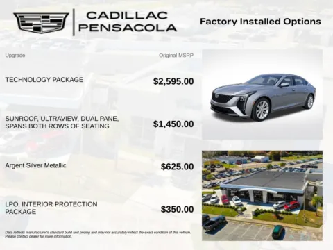 Another view of 2026 Cadillac CT5 Premium Luxury for sale in Pensacola, FL at Step One Cadillac Buick GMC Pensacola