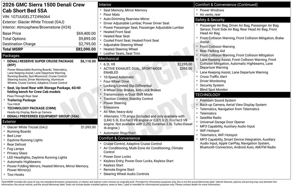 2026 GMC Sierra 1500 Denali for sale in Pensacola, FL