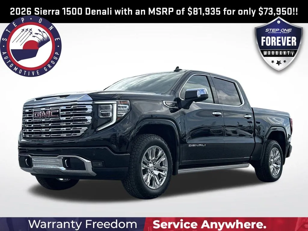 Black 2026 GMC Sierra 1500 Denali for sale in Pensacola, FL