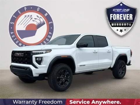White 2025 GMC Canyon Elevation for sale in Pensacola, FL